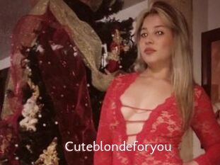 Cuteblondeforyou