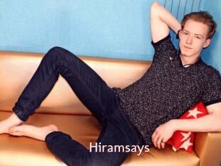 Hiramsays