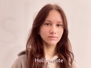 Holliswrote