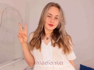Maeforster