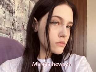 Mariamhewson