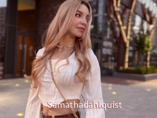 Samathadahlquist