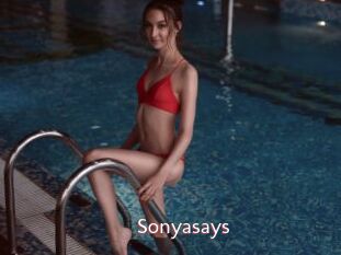 Sonyasays